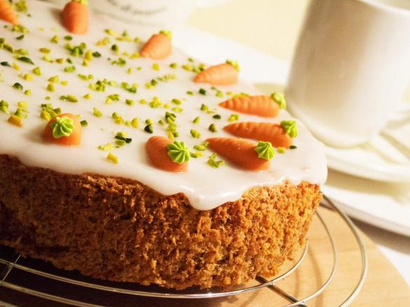 Rüblitorte - glutenfrei