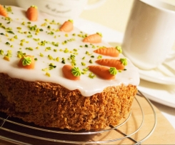 Rüblitorte - glutenfrei