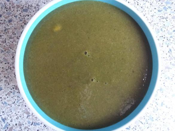 Grüner Wildkräuter- bzw. Brennnessel-Smoothie, Powersmoothie, vegan