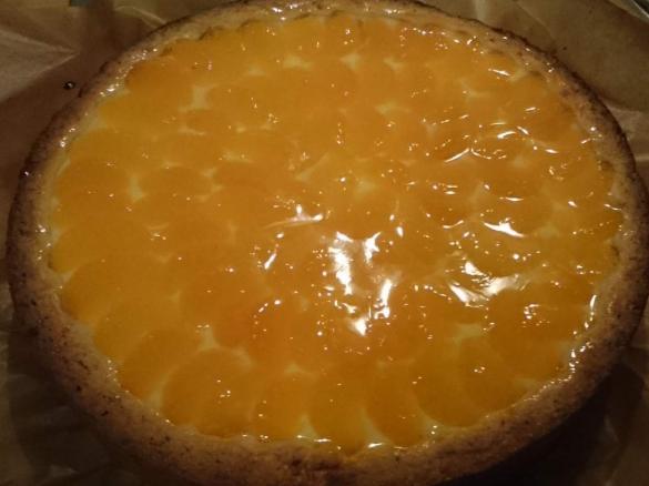Schmandkuchen mit Mandarine 