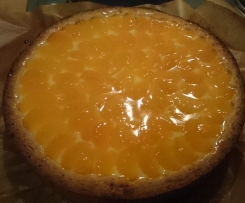 Schmandkuchen mit Mandarine 