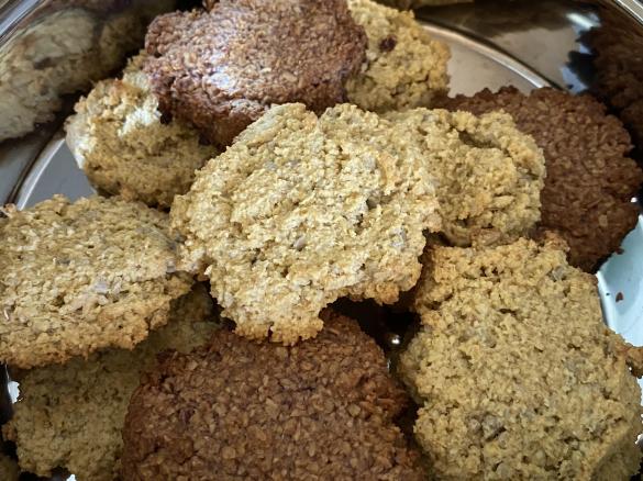 Haferkekse, Hafercookies (vegan)