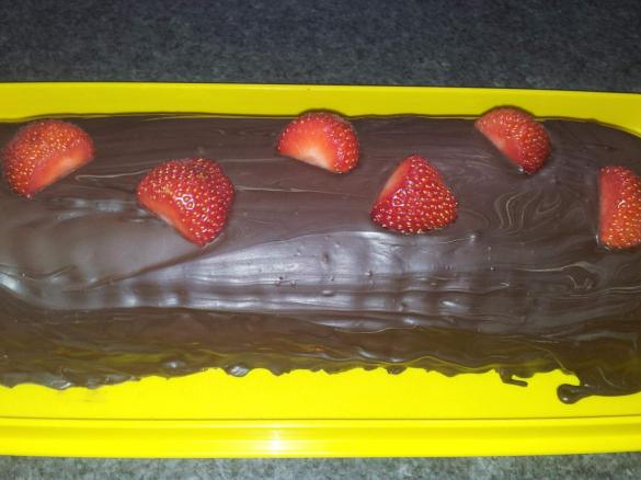 Riesen - Erdbeer - Riegel