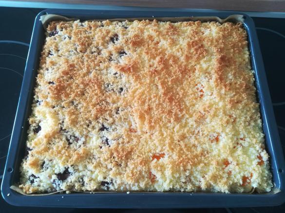 Mandarinenkuchen mit Kokosstreusel