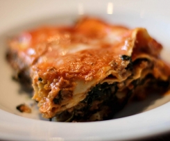 Spinat-Lasagne
