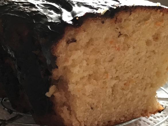 Orangenkuchen als Resteverwertung von Orangenlikör