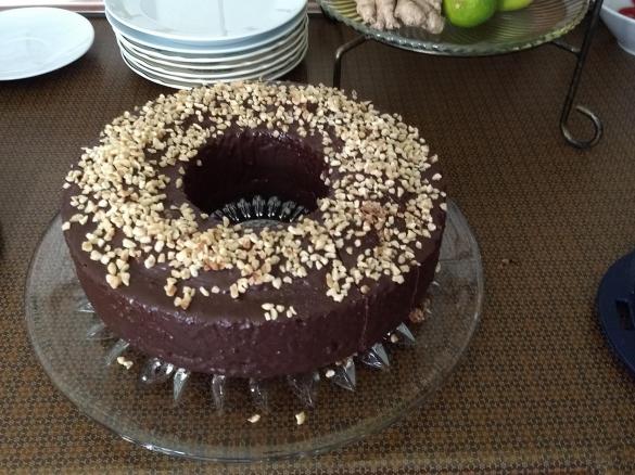 Schokoladiger Nusskuchen oder Muffins