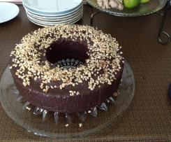 Schokoladiger Nusskuchen oder Muffins