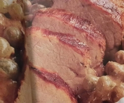 Kalbsgeschnetzeltes mit fruchtiger Zimtsauce