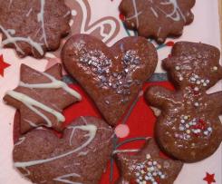 Variation Ausstecherle, Kekse zum Ausstechen, Weihnachtsplätzchen