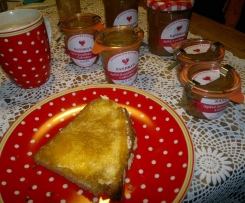 Variation von Winterliche Apfelkonfitüre mit Calvados und Zimt