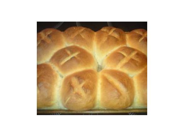 Brötchen....sie knistern beim reinbeißen ;-) auf Pampered-Stein gebacken