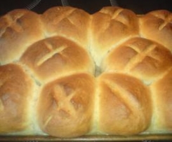 Brötchen....sie knistern beim reinbeißen ;-) auf Pampered-Stein gebacken