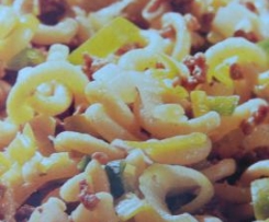 Porree-Gehacktes-Topf