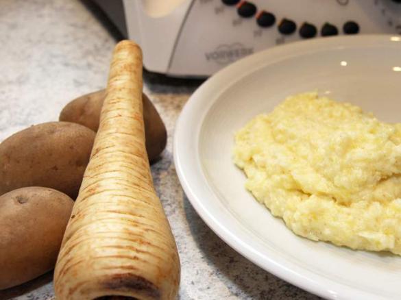 Pastinaken-Kartoffelpürree