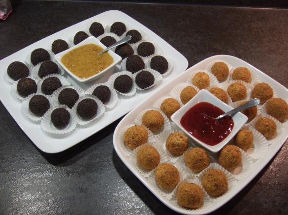 Käsepralinen nicht nur für's Weihnachtsbuffett