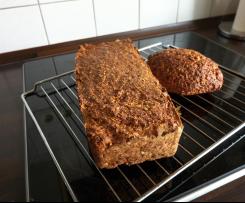 Haferflockenbrot einfach ohne Hefe