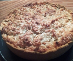 Apfelkuchen mit Mandelkruste