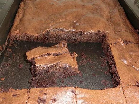 Schokoladenkuchen vom Blech saftig mit Nutella Guss