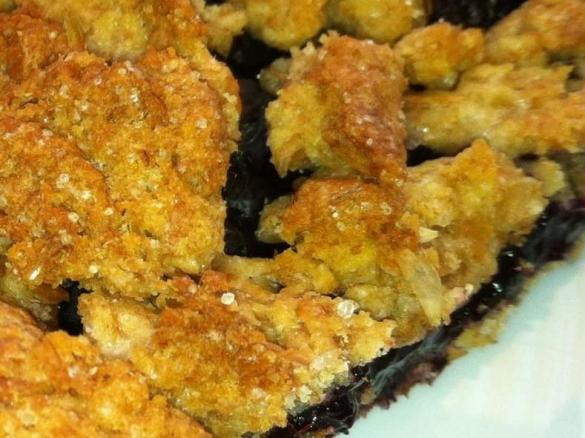 Kuchen mit Waldbeeren / Blaubeeren