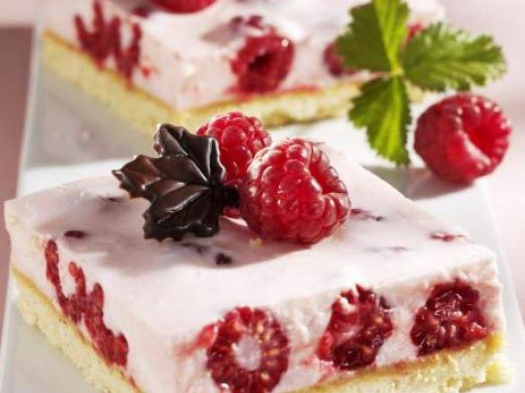 Himbeer - Topfen - Blech