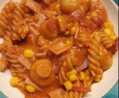 Pizzanudeln all in One