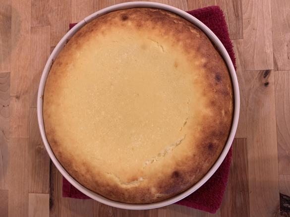 Käsekuchen mit Schichtkäse