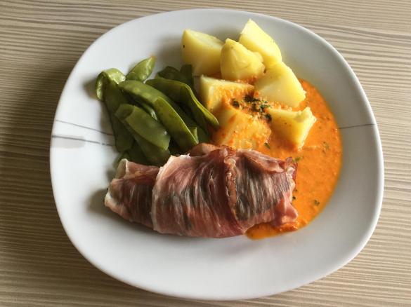 Variation All in One - Hähnchenbrust mit Salbei