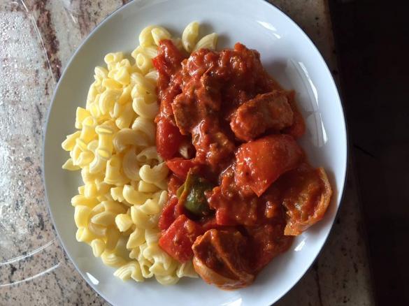 Schaschlik aus dem Ofen