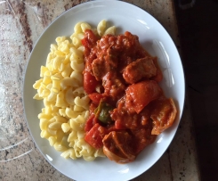 Schaschlik aus dem Ofen