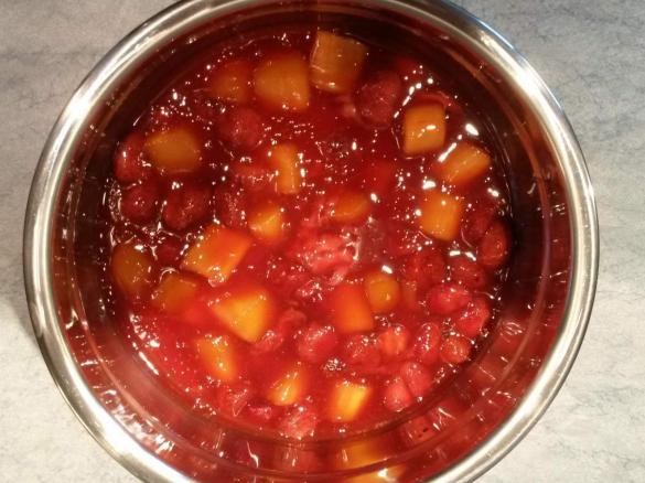 Erdbeer-Rhabarber-Kompott