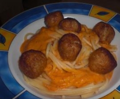 Spaghettoni alla Karlson vom Dach