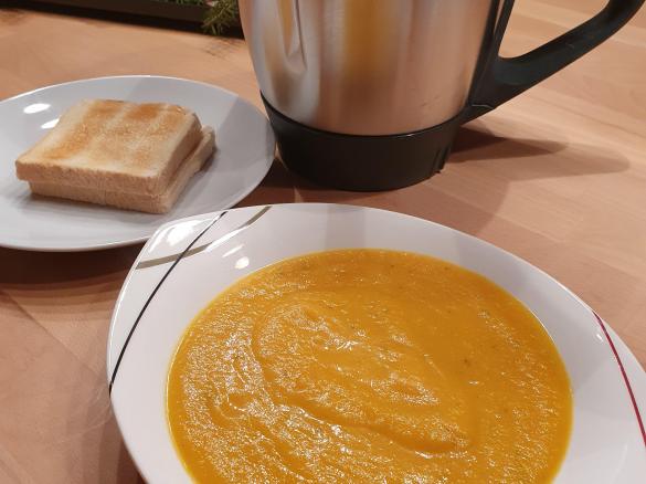 Möhrencremesuppe