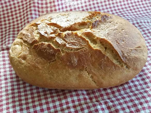 Glutenfreies Polenta Sauerteig Brot