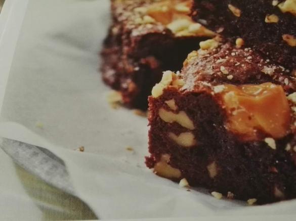 Karamell Nuss Brownies