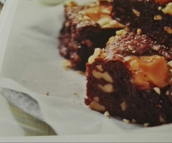 Karamell Nuss Brownies