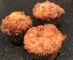 Apfelmuffins mit Zimtstreusel
