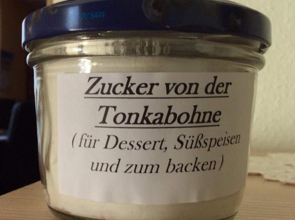 Zucker von der Tonkabohne