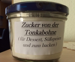 Zucker von der Tonkabohne