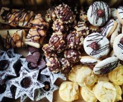 Bienenstich-Taler Weihnachtsplätzchen