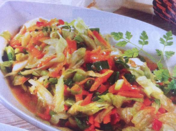 Asiatischer Möhrensalat