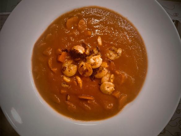 Tomaten - Ingwer - Orangen - Garnelen - Eintopf