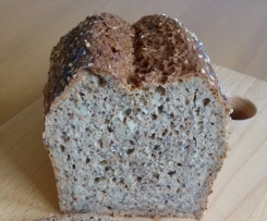 Dinkelvollkornbrot locker und saftig