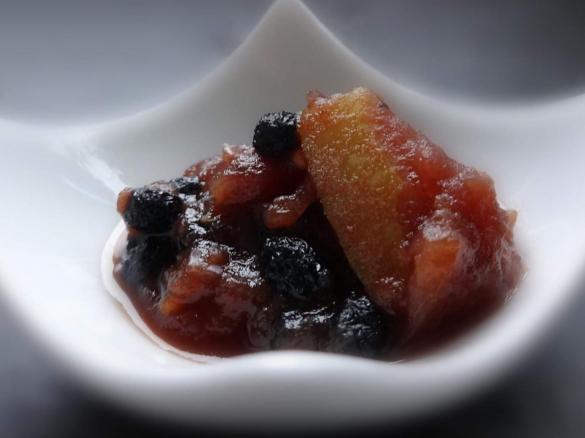 Apfel-Aronia-Chutney