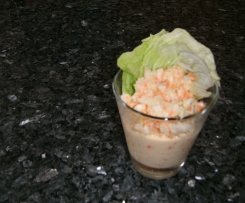 Variation von Farmersalat