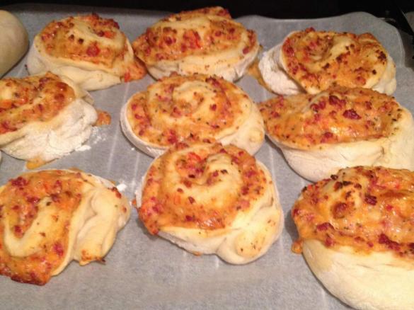 Pizzaschnecken light (WW 3-4 PP)