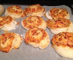 Pizzaschnecken light (WW 3-4 PP)