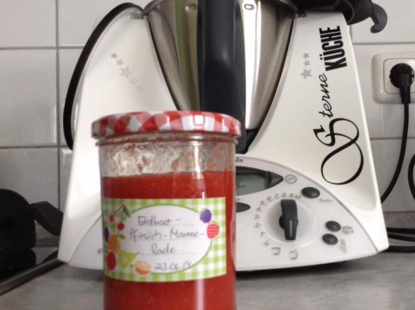 Erdbeer-Pfirsich-Marmelade