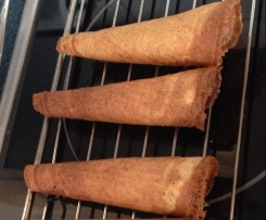 Variation von Klemmkuchen ( Eiswaffeln )