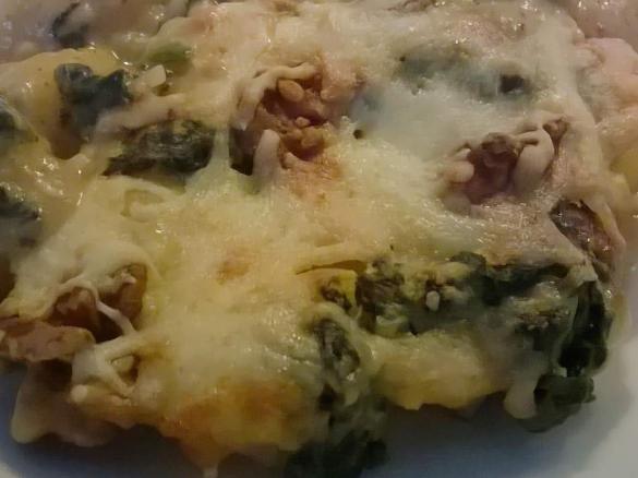 Hack - Spinat - Auflauf